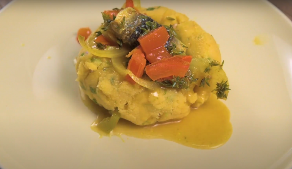 Cou-Cou & Flying Fish Recipe - Great British Chefs