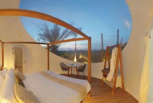 greenland bubble glamping room